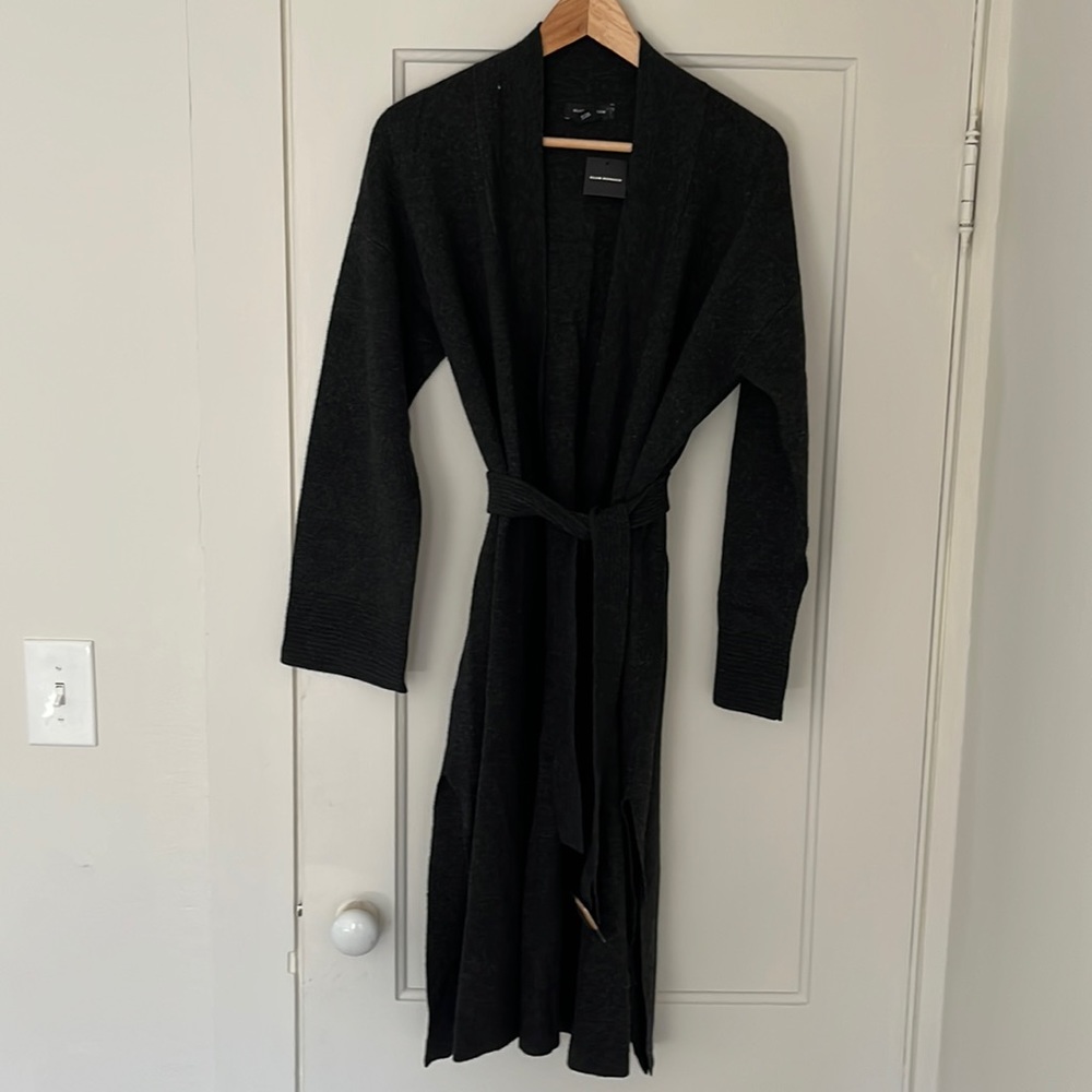 Club Monaco Belted Duster Sweater size M NWT